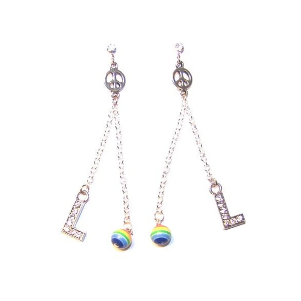 LWord Themed Earrings