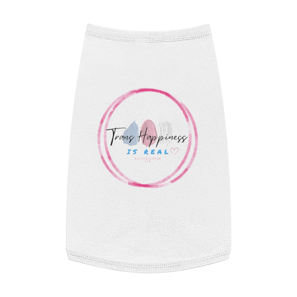 Trans Happiness Is Real Pet Tank Top