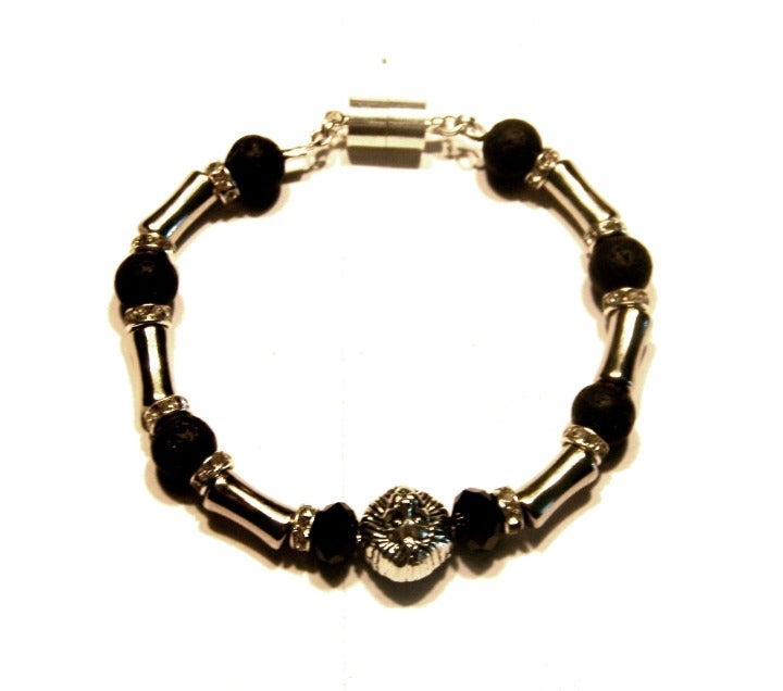 Luxe Lion Head Beaded Bracelet