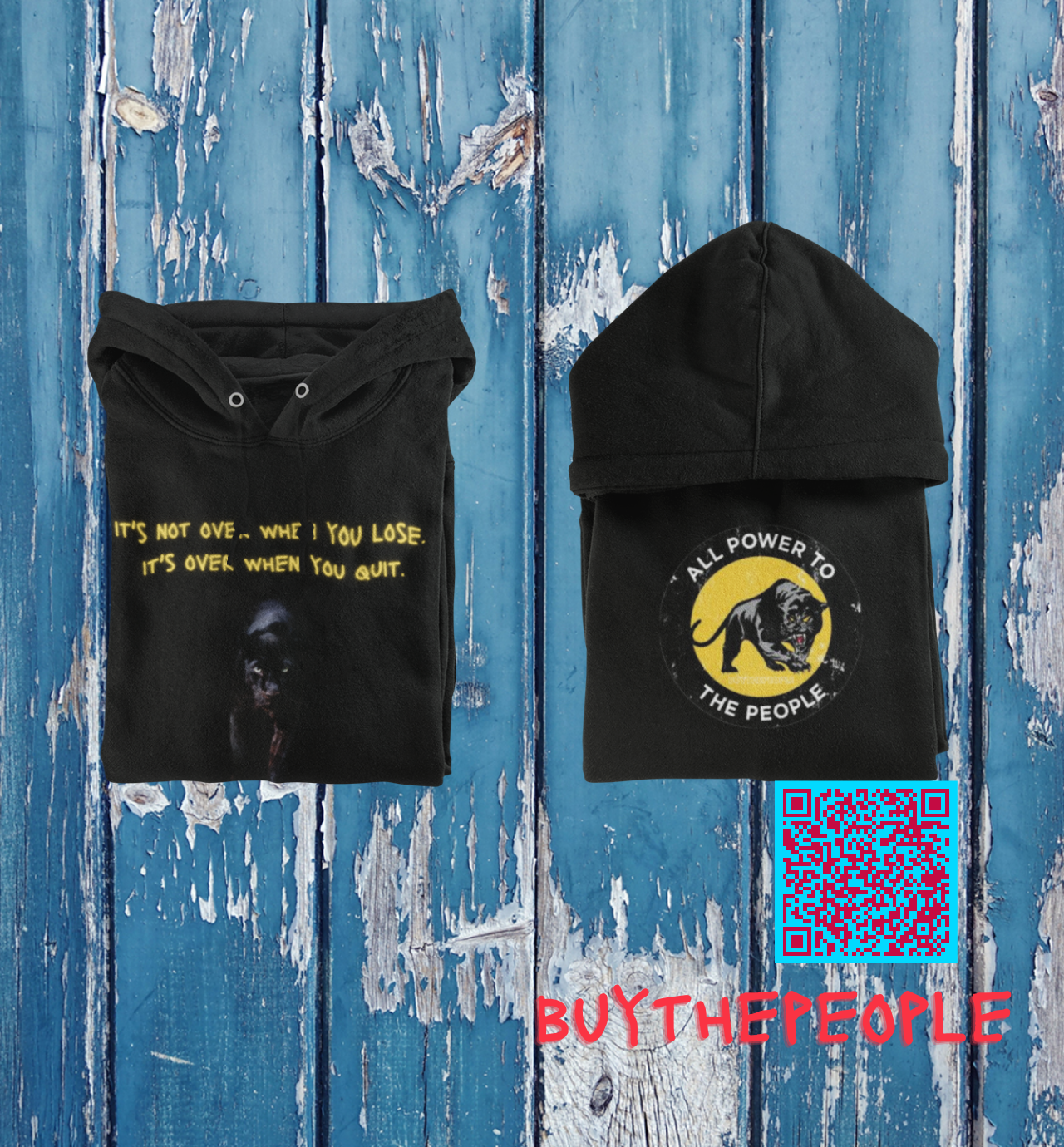 Radical Revolutionary Black Panther Party All Over Print Hoodie