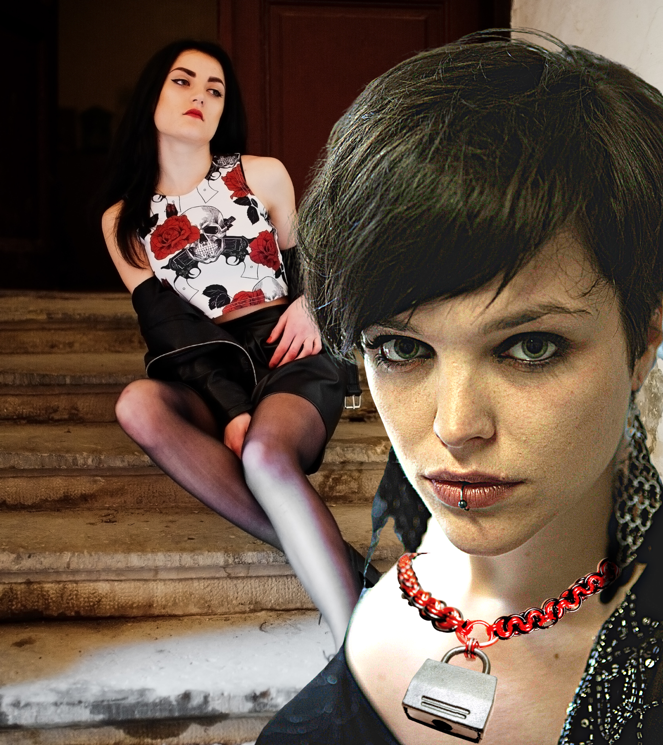 Viper Padlock Discreet Sub Collar Choker