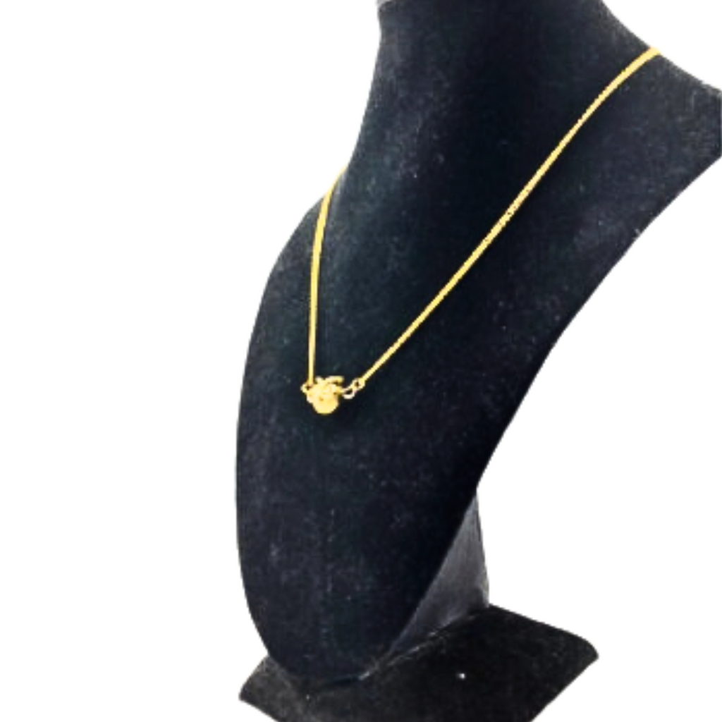 Alpha Owl Minimalist Necklace