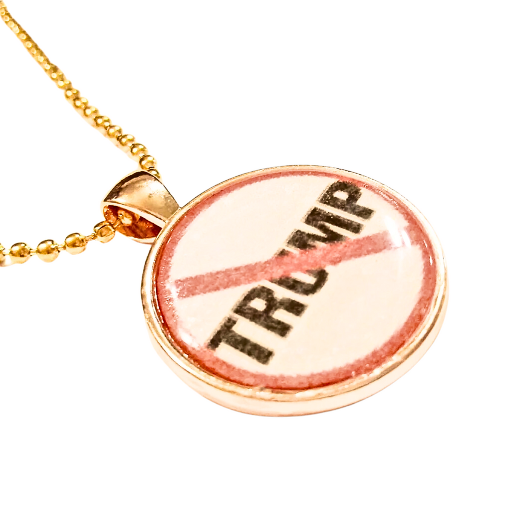 PEACEFUL PROTEST VOTE Social Justice Necklace
