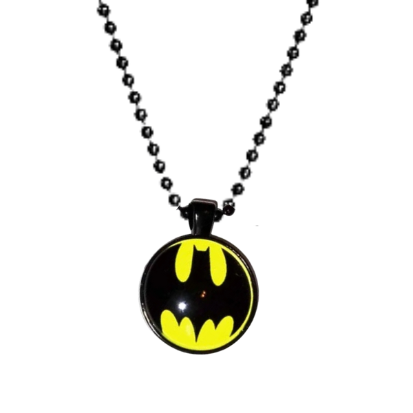 Batman Batwings Comicon Graphic Necklace