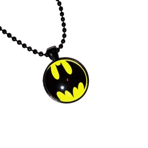 Batman Batwings Comicon Graphic Necklace