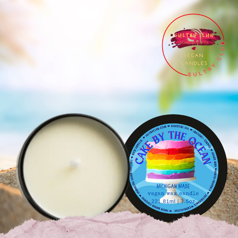 Cake By The Ocean Vegan Candle