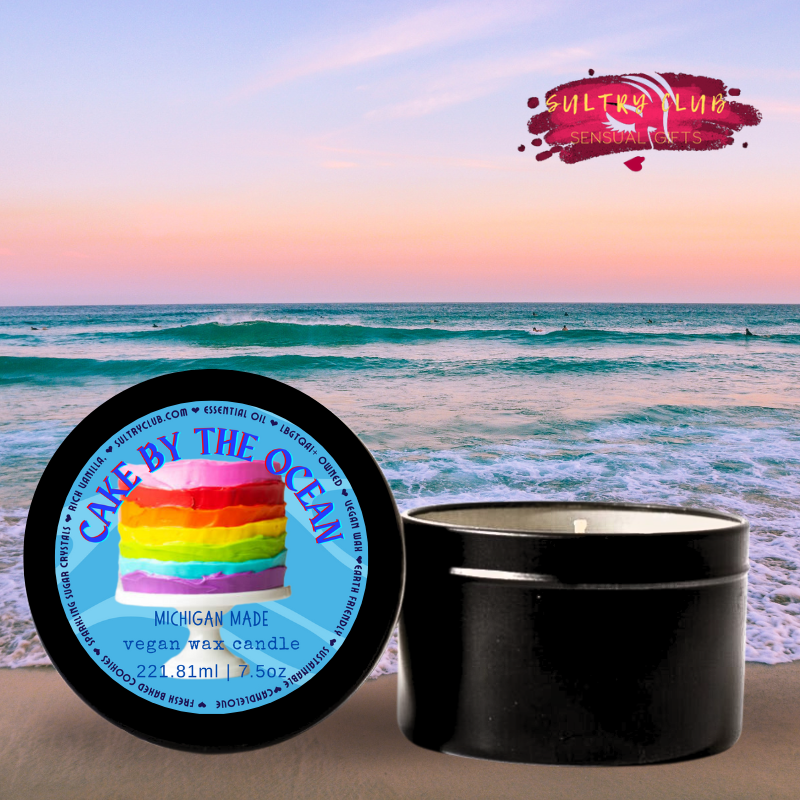 Cake By The Ocean Vegan Candle