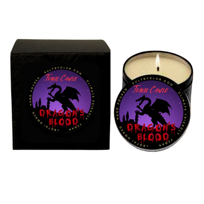 Dragon's Blood Vegan Candle