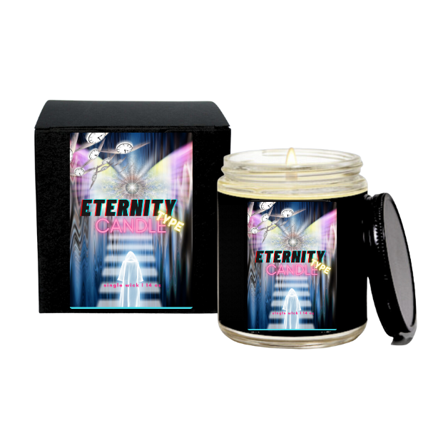 ETERNITY Type Designer Luxury Candle