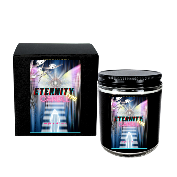 ETERNITY Type Designer Luxury Candle