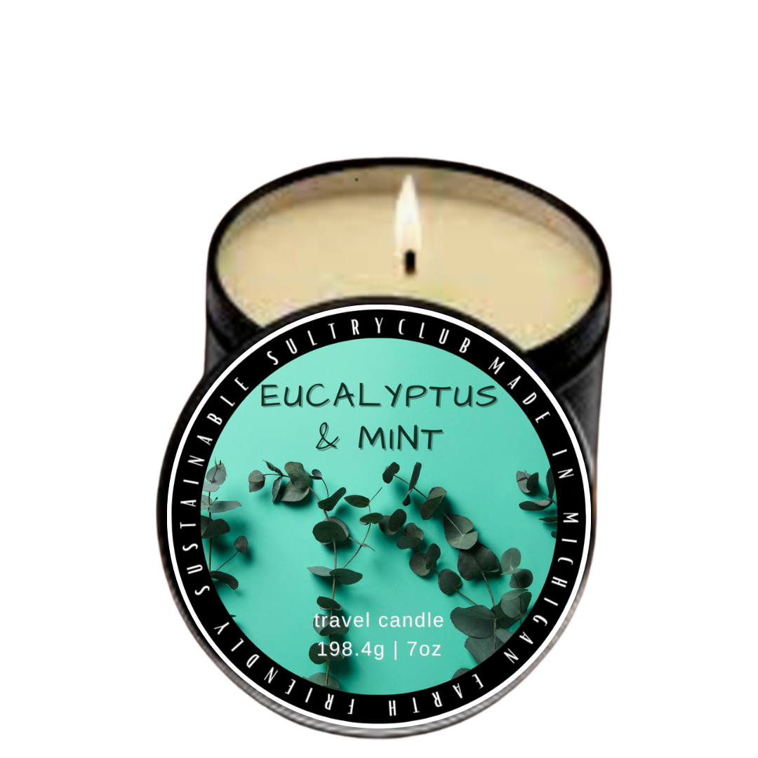 Eucalyptus & Mint Vegan Candle