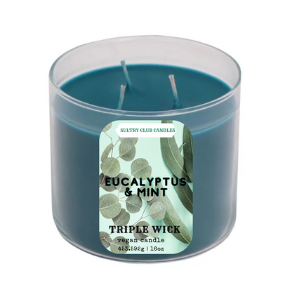 Eucalyptus & Mint Vegan Candle