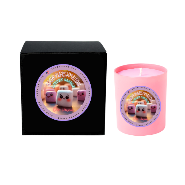 Gooey Marshmallow Type Candle