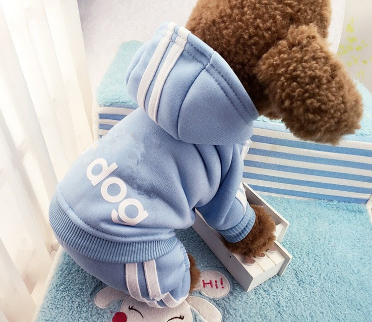 size XS -XXL 6 color 4 legs Dog clothes, puppy dog hoodie dog winter clothes sweater costumes