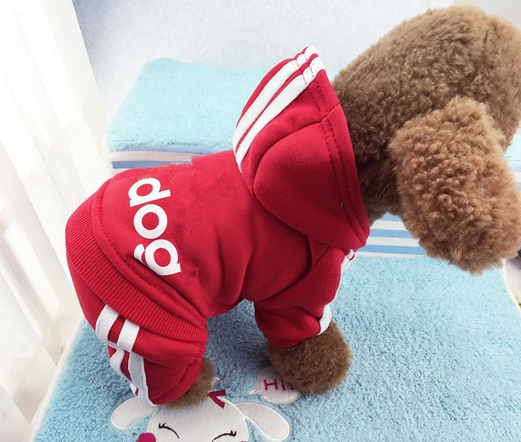 size XS -XXL 6 color 4 legs Dog clothes, puppy dog hoodie dog winter clothes sweater costumes