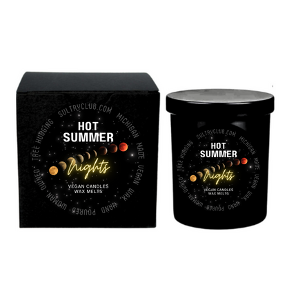 HOT SUMMER NIGHTS Vegan Candle