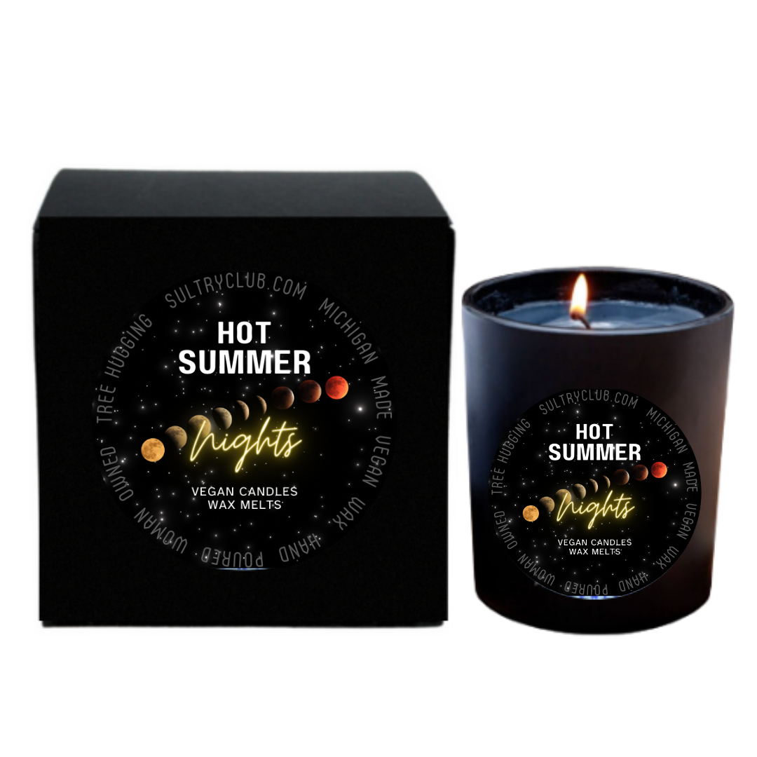 HOT SUMMER NIGHTS Vegan Candle