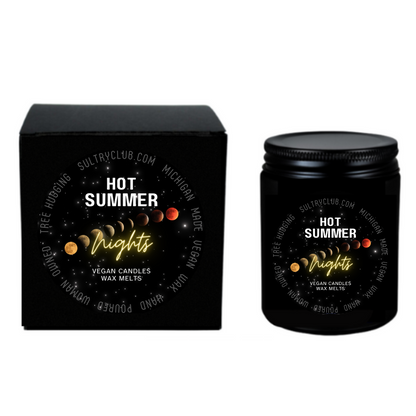 HOT SUMMER NIGHTS Vegan Candle