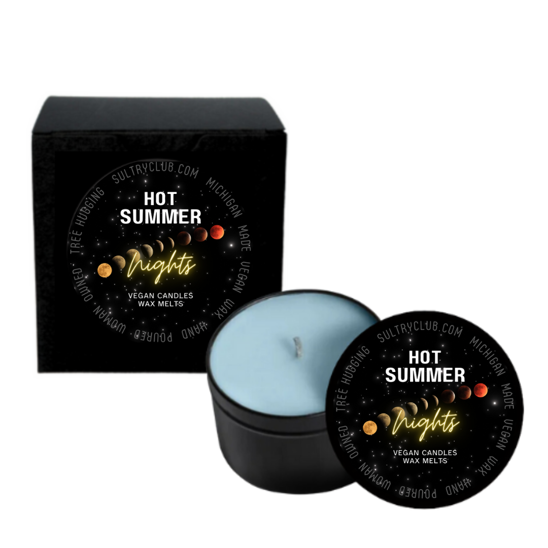 HOT SUMMER NIGHTS Vegan Candle