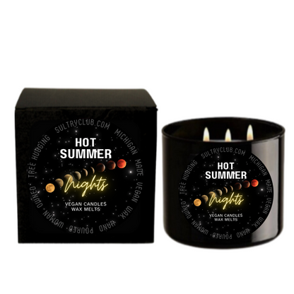 HOT SUMMER NIGHTS Vegan Candle