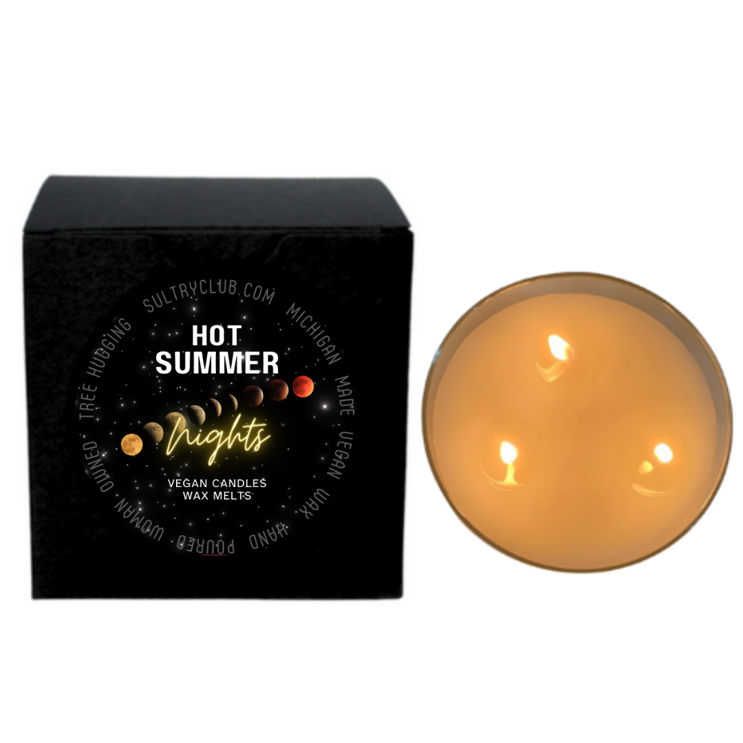 HOT SUMMER NIGHTS Vegan Candle