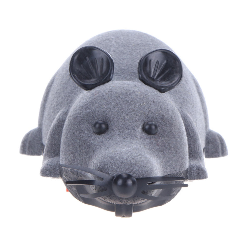 Mouse Cat Toys Wireless RC Mice Cat Toys Remote Control False Mouse Novelty RC Cat Funny Playing Mouse Toys For Cats