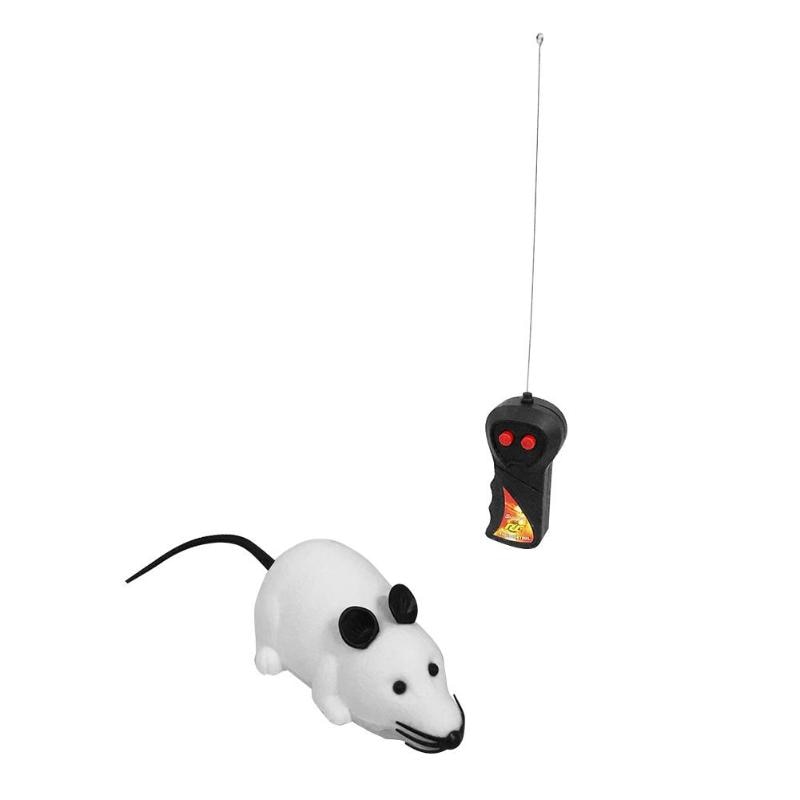 Mouse Cat Toys Wireless RC Mice Cat Toys Remote Control False Mouse Novelty RC Cat Funny Playing Mouse Toys For Cats