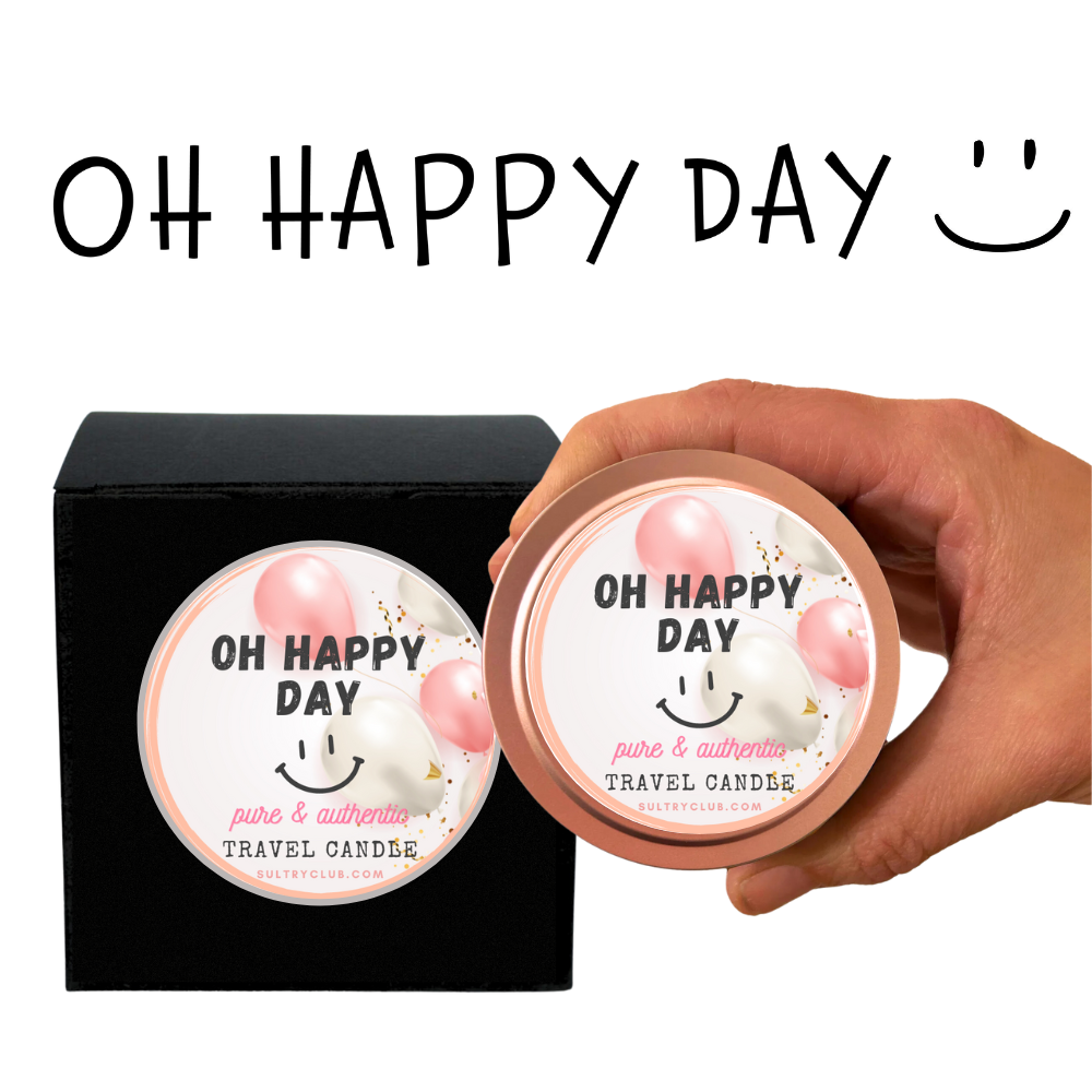 Oh Happy Day Candle