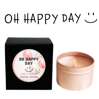 Oh Happy Day Candle