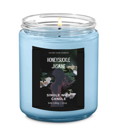 Honeysuckle Jasmine Vegan Candle