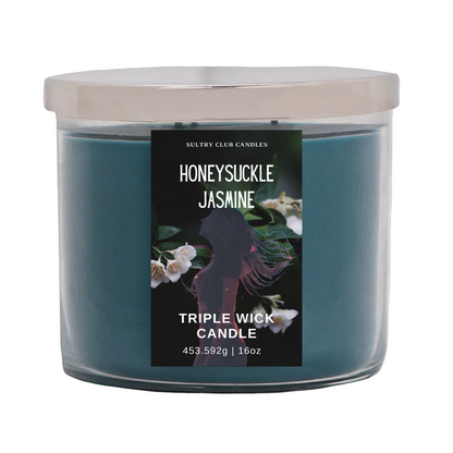 Honeysuckle Jasmine Vegan Candle