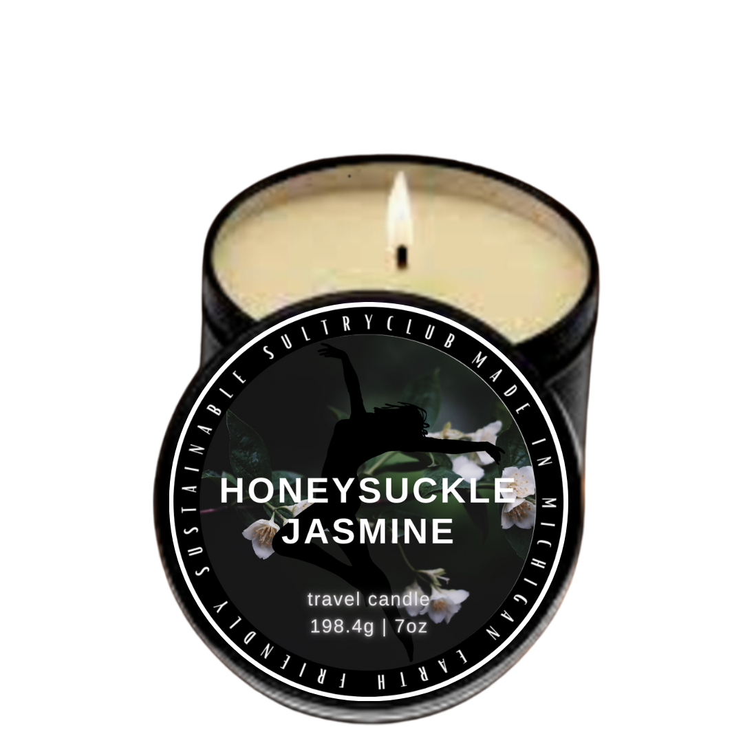 Honeysuckle Jasmine Vegan Candle