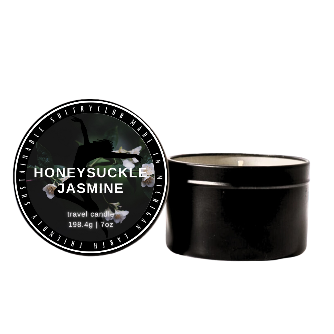 Honeysuckle Jasmine Vegan Candle