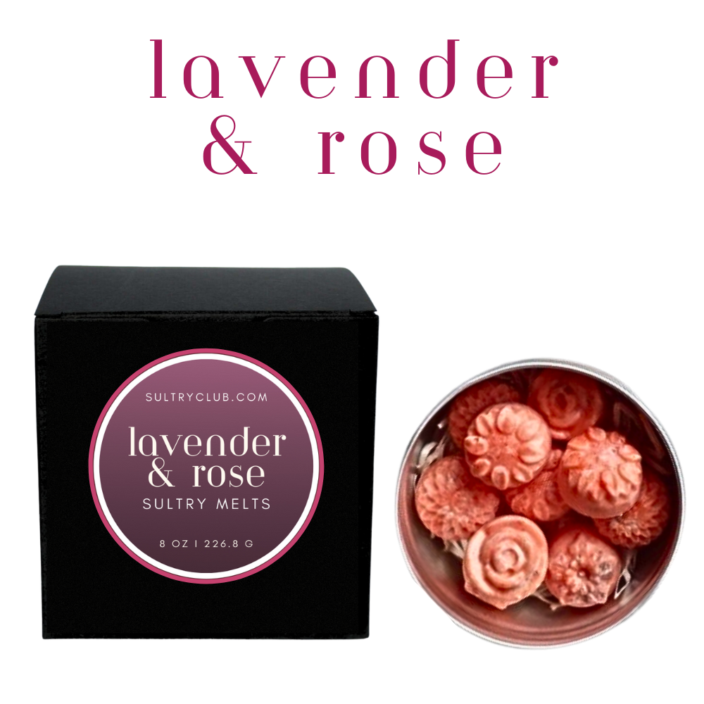 LAVENDER & ROSE VEGAN CANDLE