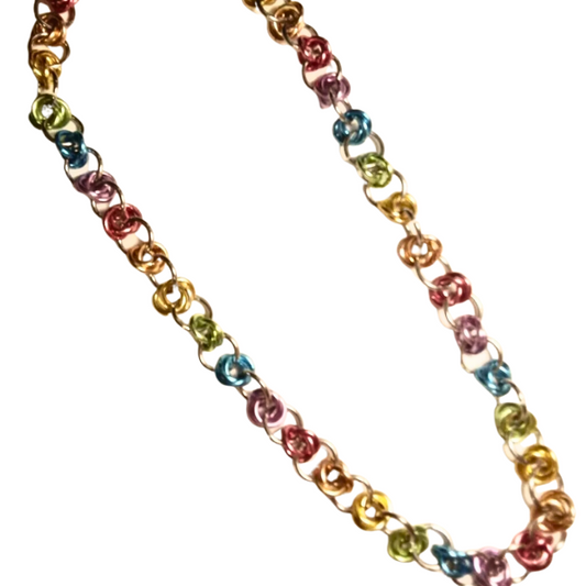 LBGTQ Chainmail Necklace