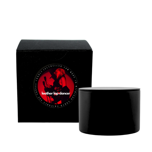 Leather Lap Dancer Candle