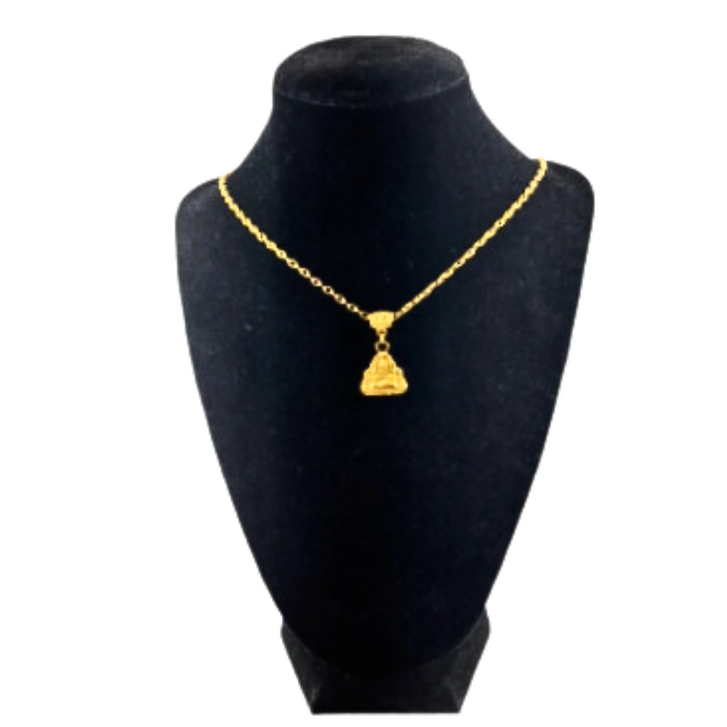 Laughing Buddha Necklace