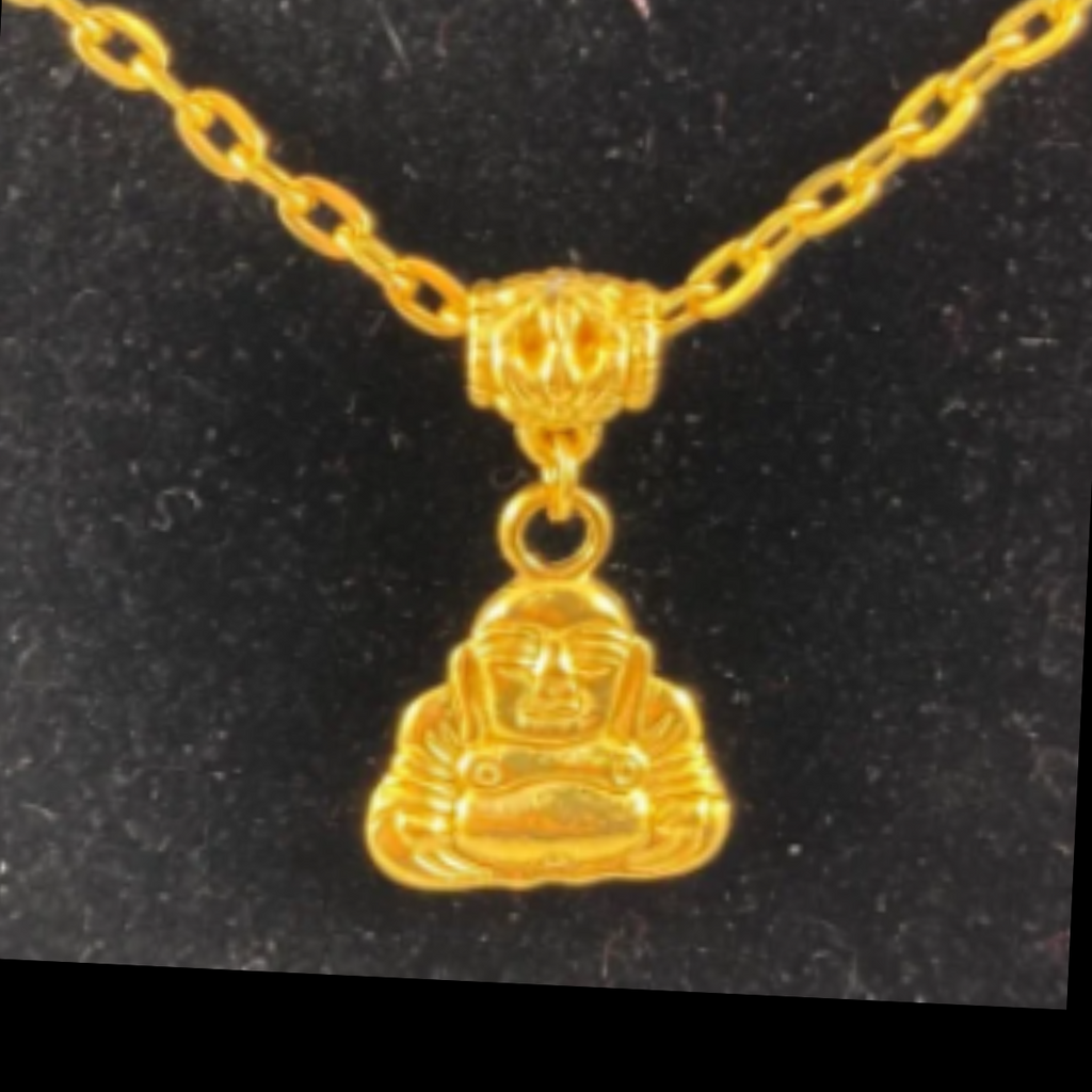 Laughing Buddha Necklace
