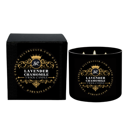 LAVENDER CHAMOMILE VEGAN CANDLE