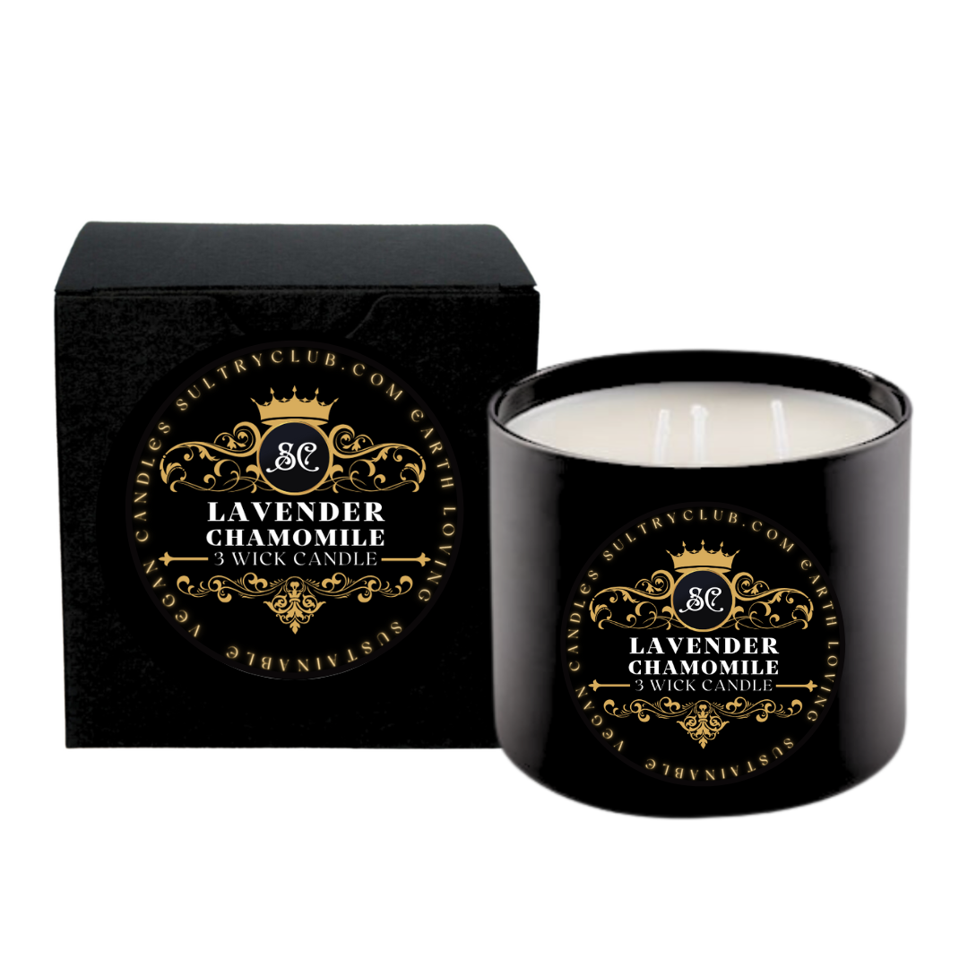 LAVENDER CHAMOMILE VEGAN CANDLE