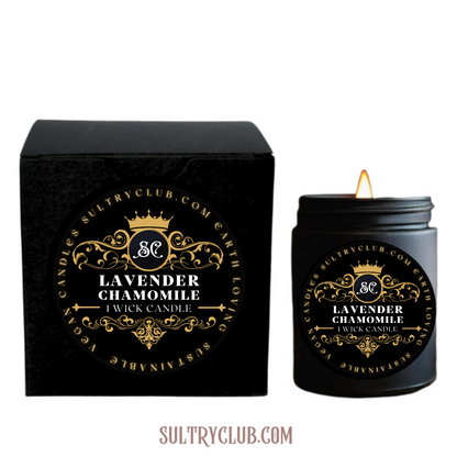 LAVENDER CHAMOMILE VEGAN CANDLE