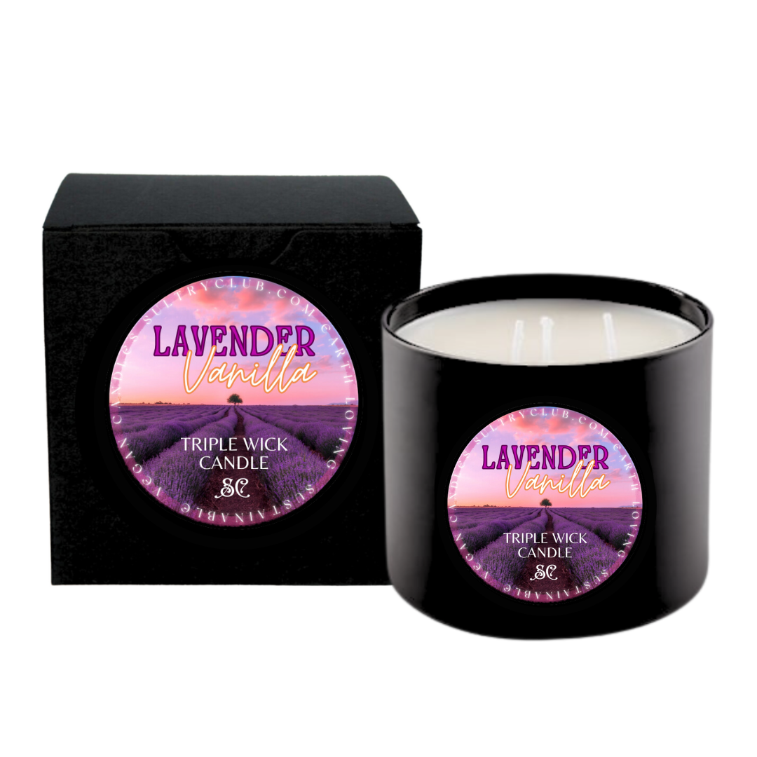 Our Lavender Vanilla Vegan Candle