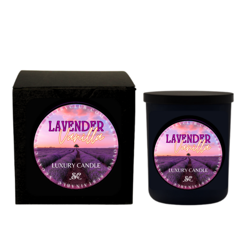 Our Lavender Vanilla Vegan Candle