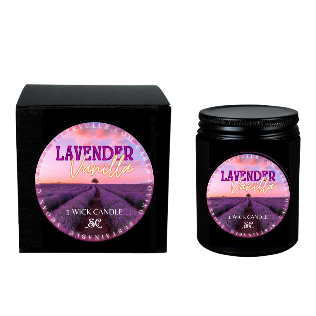 Our Lavender Vanilla Vegan Candle