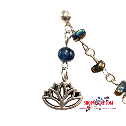 Lotus Flower CBR Helix Barbell Earring