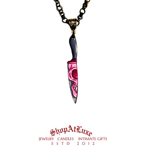 Love Killz Handwoven Dagger Necklace