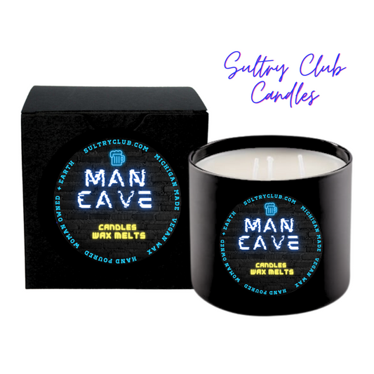 MAN CAVE Candle by Sultry Club