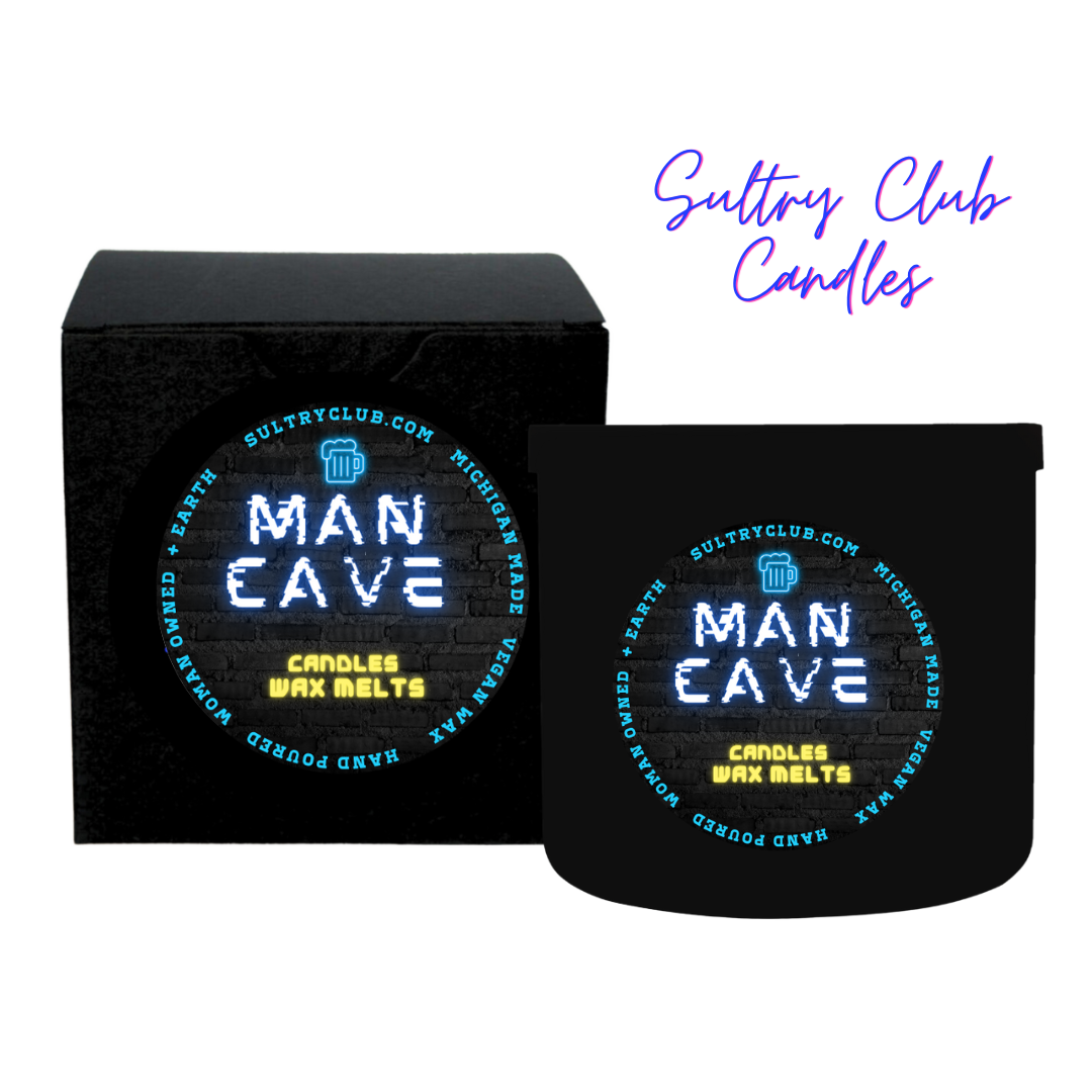 MAN CAVE Candle by Sultry Club