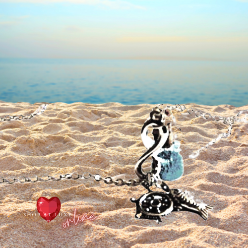 Message In A Bottle Infinity Necklace