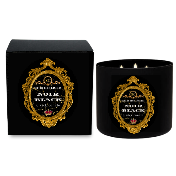 Noir Black Luxury Candle